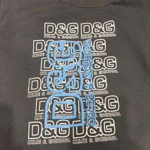 D&G t shirt Xl kids. ( box Lc)